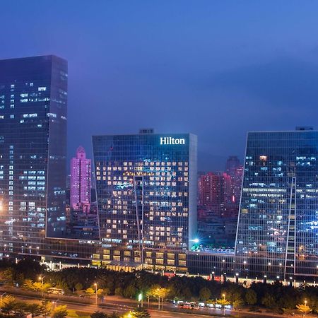 Hilton Shenzhen Futian, Metro Station At Hotel Front Door, Close To Futian Convention & Exhibition Center Exterior photo